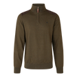 Pine Half Zip Sweater Light Pine