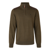 Pine Half Zip Sweater Light Pine