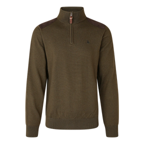 Pine Half Zip Sweater Light Pine