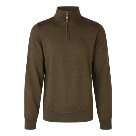 Pine Half Zip Sweater Light Pine