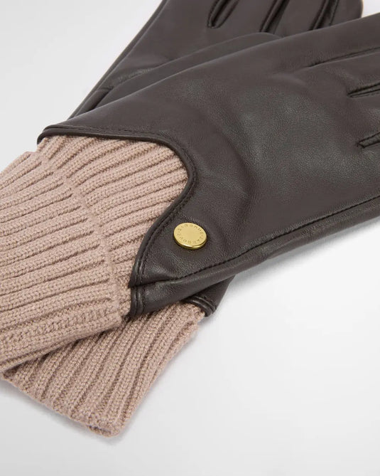 Barbour Deanna Glove, brown/camel
