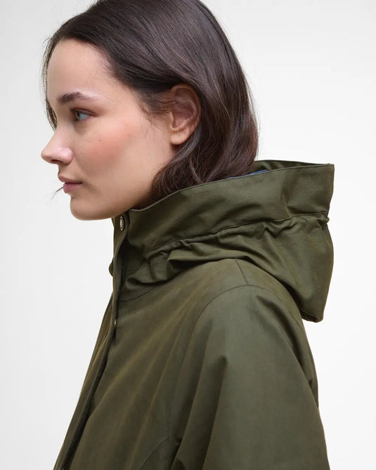 Barbour Bamburgh Waterproof Jacket, classic olive