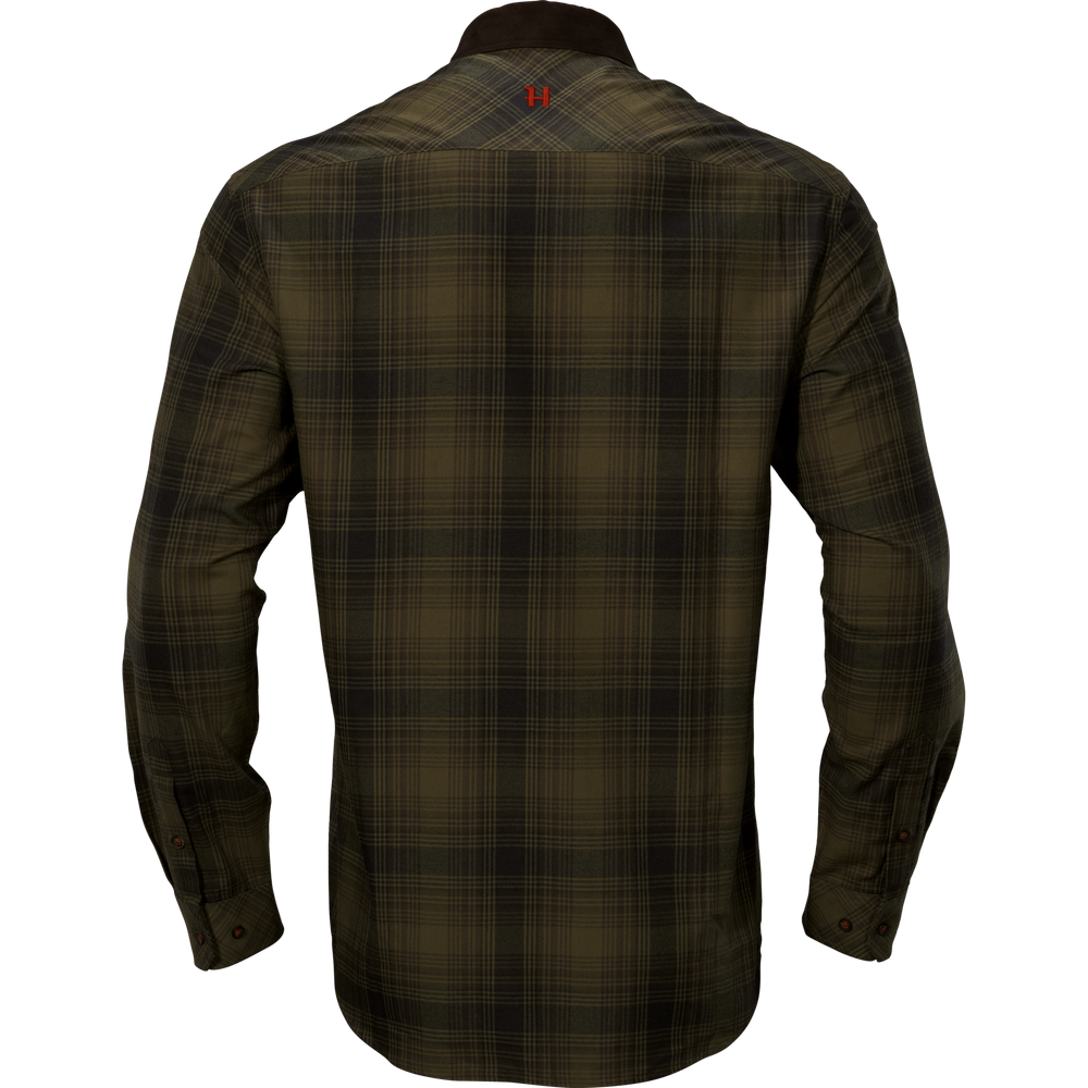 Härkila Driven Hunt Flannel Shirt, olive green check