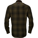Härkila Driven Hunt Flannel Shirt, olive green check