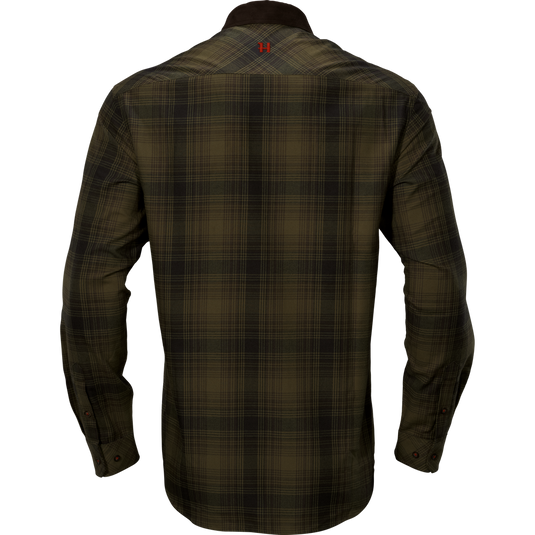 Härkila Driven Hunt Flannel Shirt Olive Green