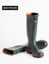Aigle Parcours 2 Vario, verstelbare natuur rubberen laars, bronze