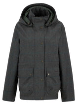 Barbour Dixon Waterproof Jacket, gardenia tweed
