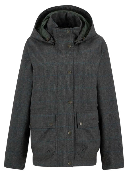 Barbour Dixon Waterproof Jacket, gardenia tweed
