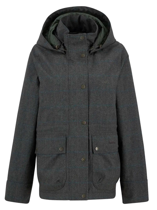 Barbour Dixon Waterproof Jacket, gardenia tweed