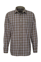 Jagdhund heren overhemd "Joseph", green check