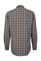 Jagdhund heren overhemd "Joseph", green check
