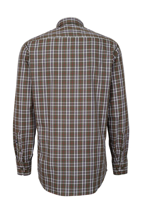 Jagdhund heren overhemd "Joseph", green check