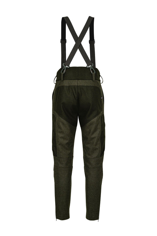 Jagdhund Gols 4, heren laarzenbroek, loden, groen
