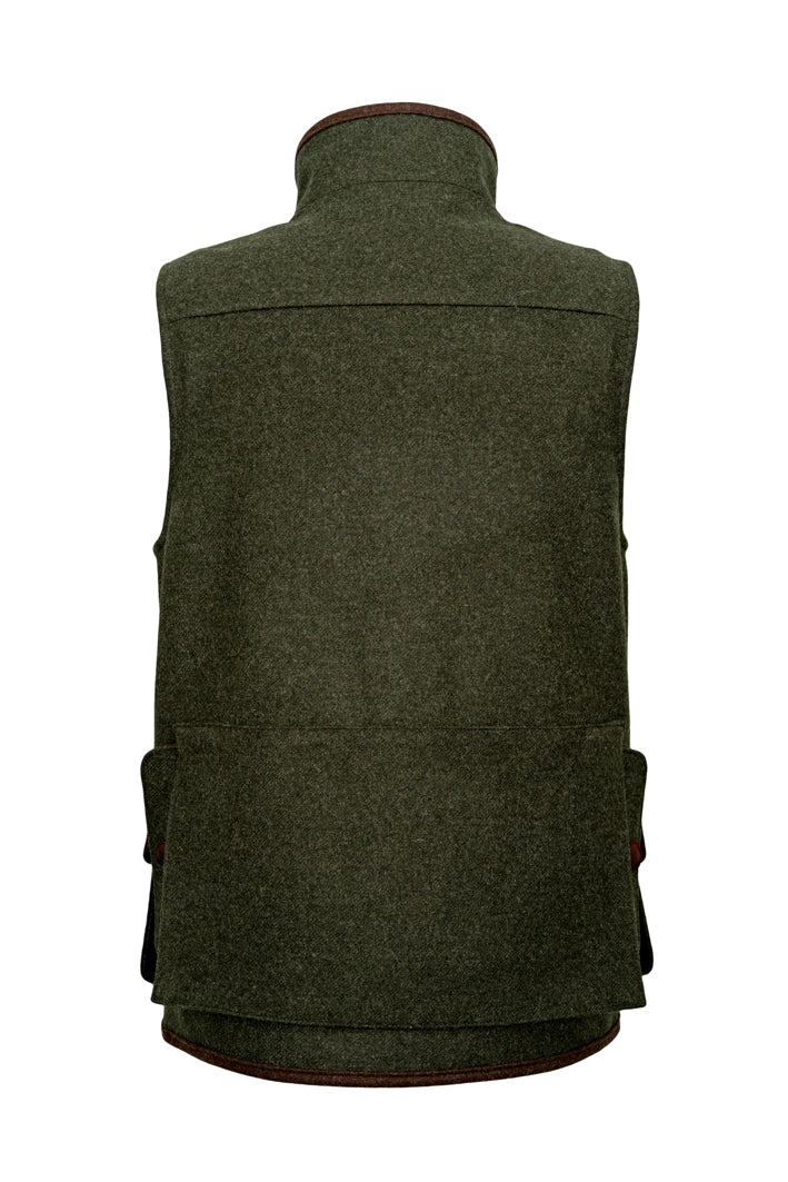 Laden Sie das Bild in Galerie -Viewer, Jagdhund Bludenz Waistcoat/Schietvest Loden, donkergroen
