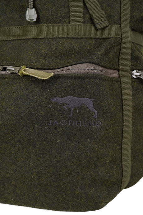 Jagdhund Jenner 2, loden rugzak, groen