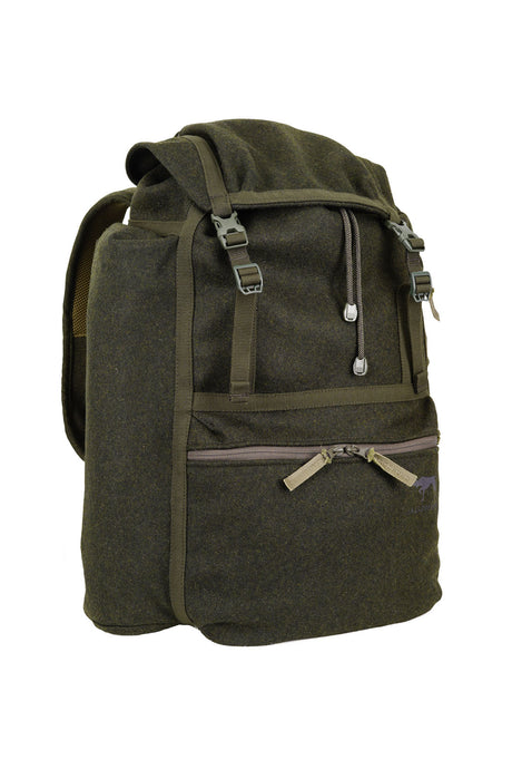 Jagdhund Jenner 2, loden rugzak, groen