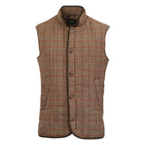 Laksen Cavendish Tweed Quilted Shooting Vest