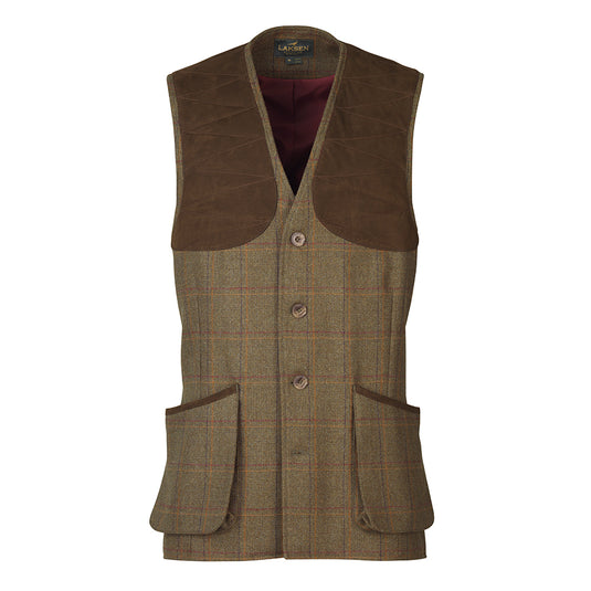 Laksen Woolston Leith Tweed Shooting Vest