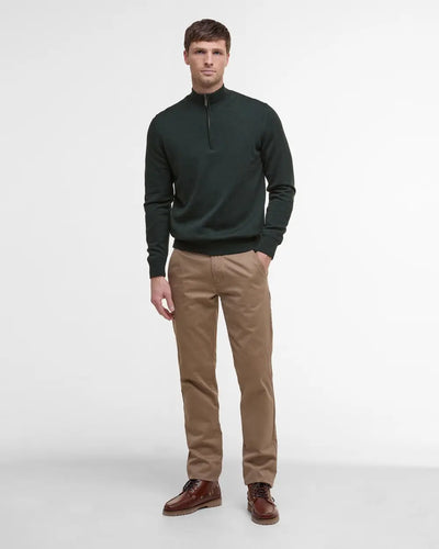 Barbour Gamlin Half Zip, olive