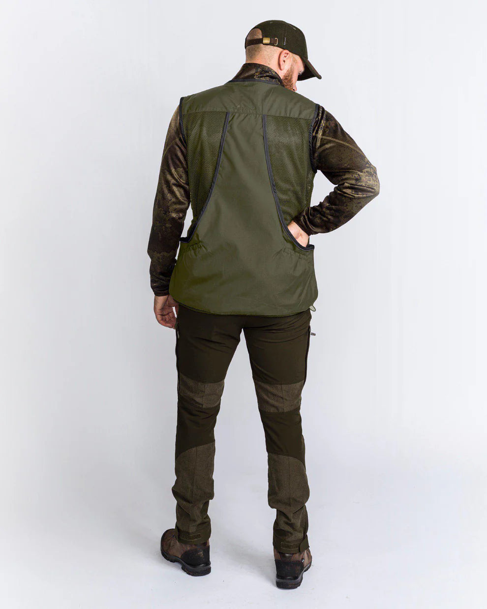 Pinewood Dog Sports Vest 2.0 Men, moss green