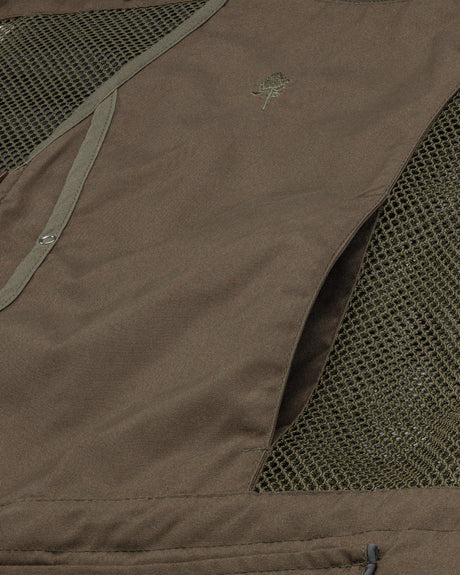 Pinewood Dog Sports Vest 2.0 Men, suede brown/dark olive