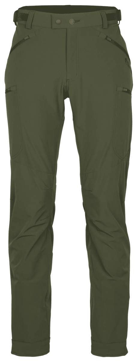 Pinewood Abisko Light Stretch Trousers, MossGreen/MossGreen