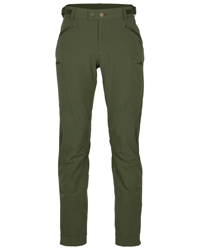 Afbeelding laden in Galerijviewer, Pinewood Abisko Light Stretch Trousers Heren, MossGreen/MossGreen
