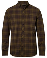 Pinewood Abisko Trekking InsectSafe L/S Shirt Men, d.olive/d.sandstone