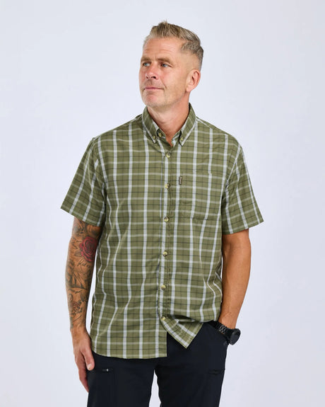 Pinewood Summer Shirt, Olive