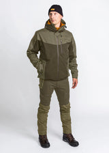 Pinewood Finnveden Hybrid Extreme Jacket M, d.olive/h.olive