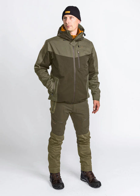 Pinewood Finnveden Hybrid Extreme Jacket M, d.olive/h.olive