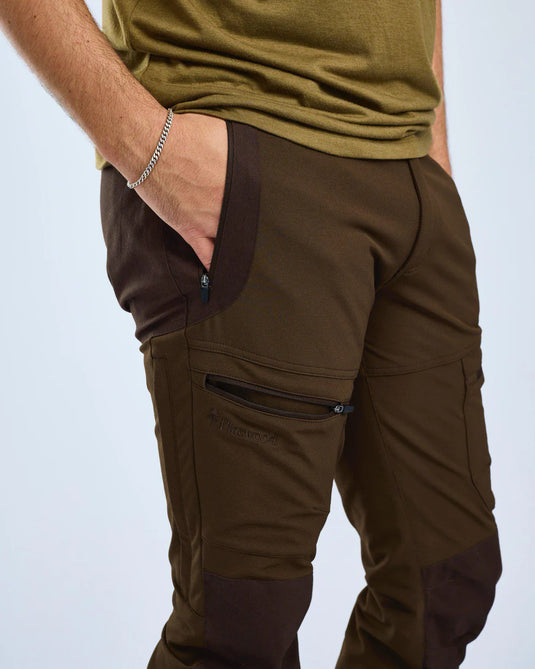 Pinewood Finnveden Hybrid Trousers, dark brown