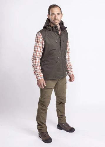 Pinewood Finnveden Hybrid Zip-off Trousers M, h.olive