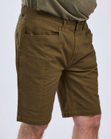 Pinewood Värnamo Vintage Canvas Shorts M, olive brown