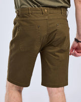 Pinewood Värnamo Vintage Canvas Shorts M, olive brown