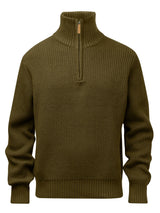 Pinewood Philip Knitted Sweater Men, olive green