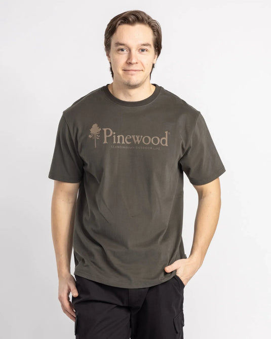 Pinewood Outdoor Life T-shirt, D.Green