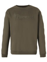 Pinewood Värnamo Logo Sweater M, dark green