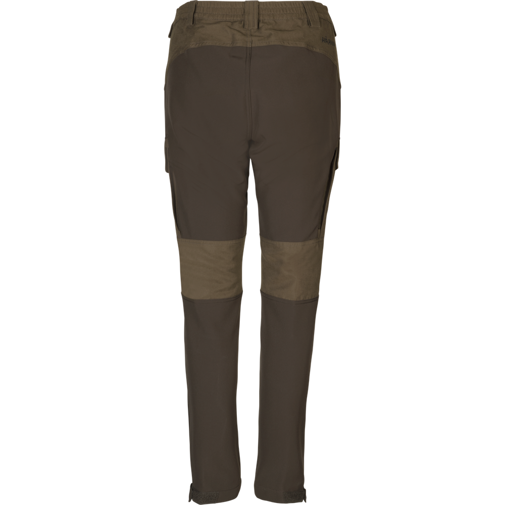 Härkila Scandinavian Trousers Women, willow green/deep brown