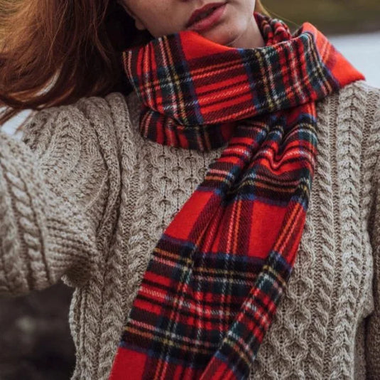 John Hanly lamswollen sjaal, 550