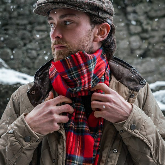 John Hanly lamswollen sjaal, 550