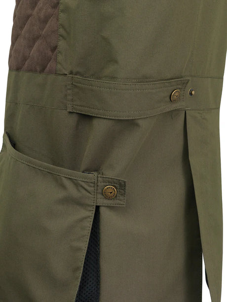 Laksen Marsh Shooting Vest, olive