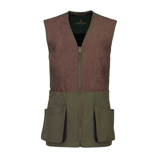 Laksen Marsh Shooting Vest, olive