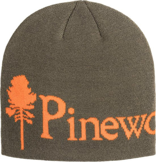 Pinewood Melange Muts - Groen/oranje - Het Brabants Jachthuis