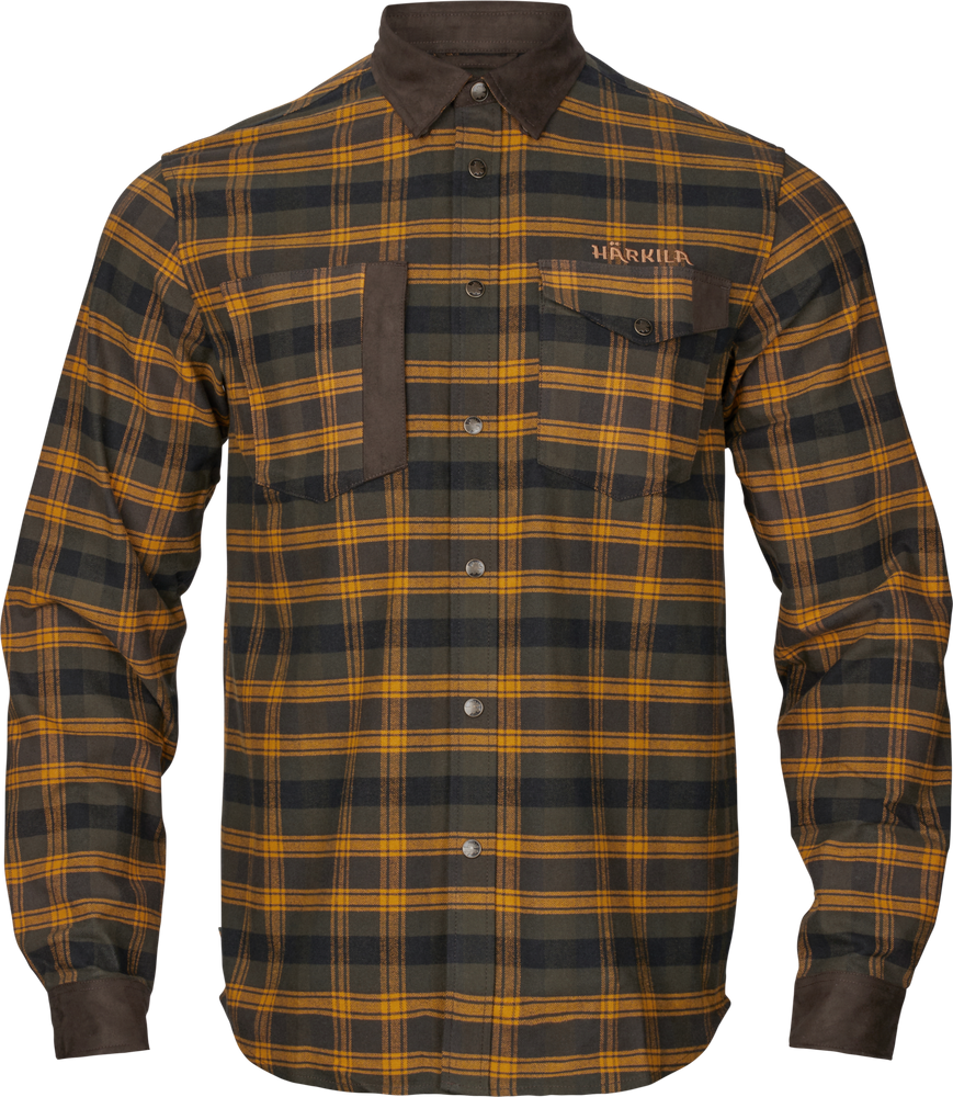 Härkila Aivak L/S Shirt, buckthorn brown