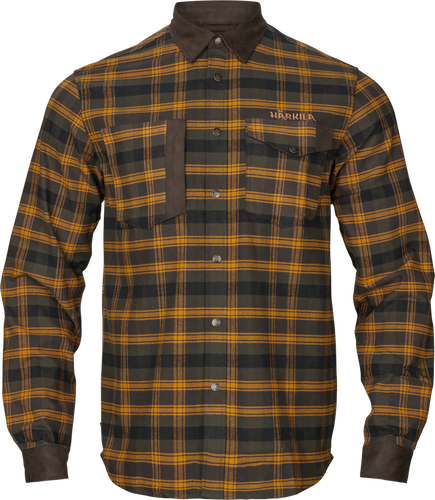 Härkila Aivak L/S Shirt, buckthorn brown