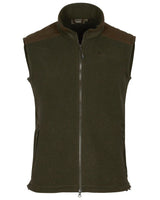 Pinewood Smaland Forest Fleece Vest Men, h. green