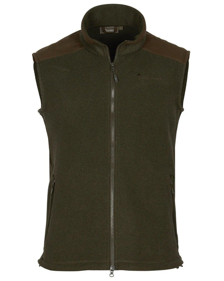 Pinewood Smaland Forest Fleece Vest Men, h. green