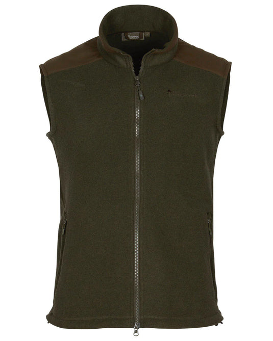 Pinewood Smaland Forest Fleece Vest Men, h. green