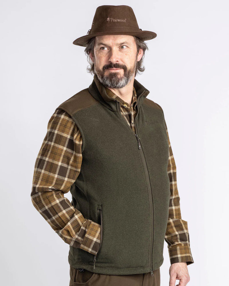 Afbeelding laden in Galerijviewer, Pinewood Smaland Forest Fleece Vest Men, h. green
